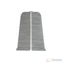 Заглушки INDO 70 мм 017 Алюминий (блистеры 2шт), упак - фото 1