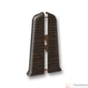 Торцевые (пара) для плинтуса 85мм "Деконика" (1 пара во флоупак), 351 Каштан - фото 1