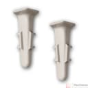 Угол внутренний для плинтуса 85мм "Деконика" (2шт. во флоупак), 215 Дуб снежный - фото 2