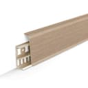 Плинтус напольный с кабель-каналами 70мм 2,2м "Деконика", 213 Дуб северный - фото 1