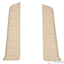 Торцевые (пара) для плинтуса 85мм "Деконика" (1 пара во флоупак), 266 Клен светлый - фото 1