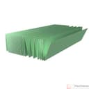 Подложка-гармошка зеленая 1050х250х3мм (5.25м2/уп) Faberhaus - фото 2