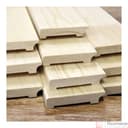 Плинтус Деревянный 80*16*2400 мм Белый снег, шт - фото 4