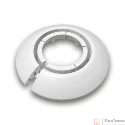 Обвод универсальный для труб Ф16-22мм "Идеал" (2шт. во флоупак), 001 Белый