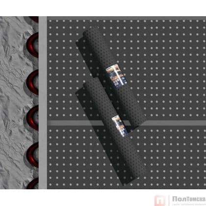 Подложка Planker EVA перфорированная для отапливаемых полов под SPC/LVT 1.5 мм (18.6м2)