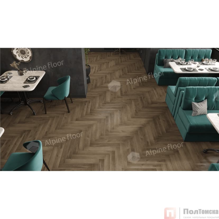 Ламинат Alpine Floor Original Herringbone 12 Pro Анжу LF106-11