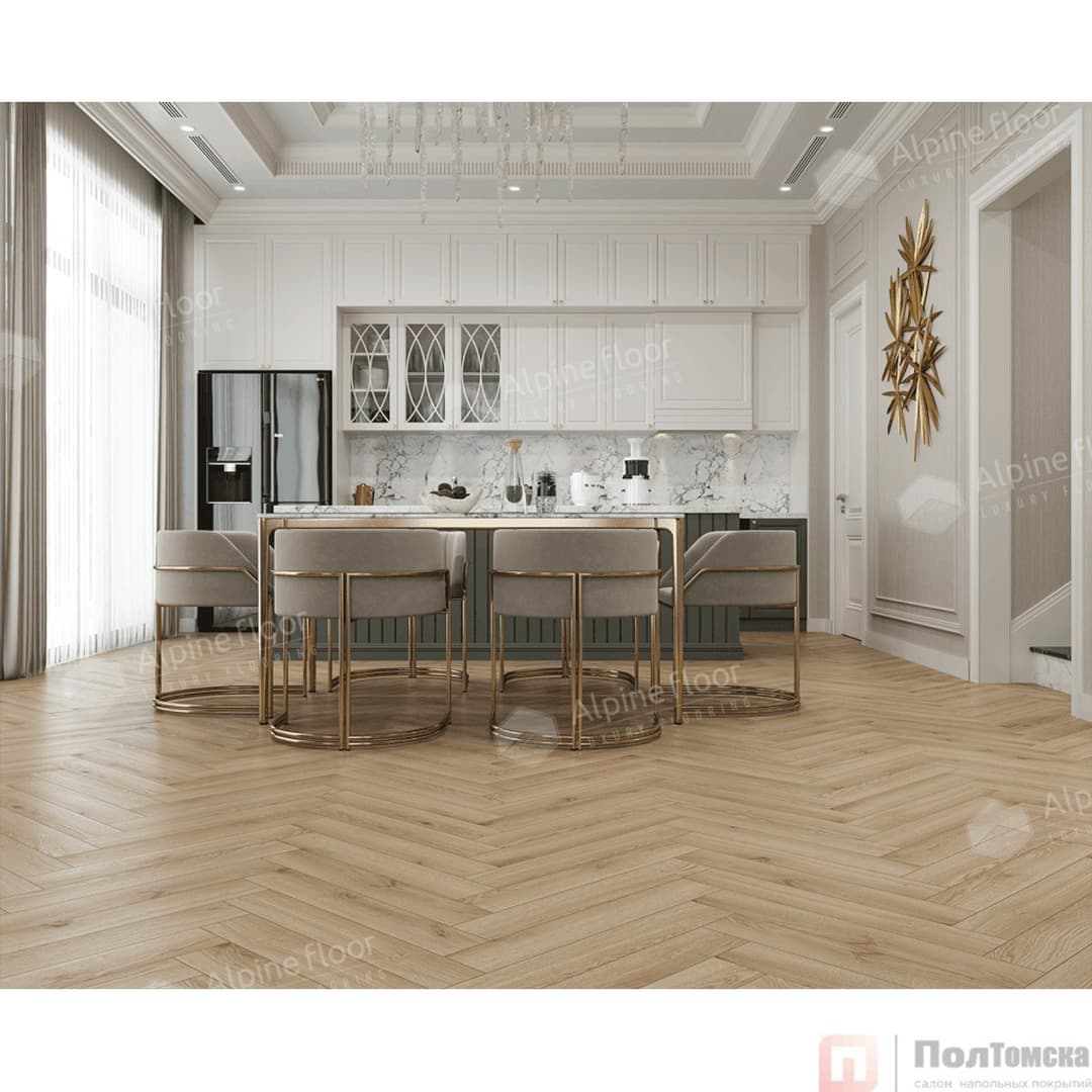 Ламинат Alpine Floor Original Herringbone 12 Pro Артуа LF106-12