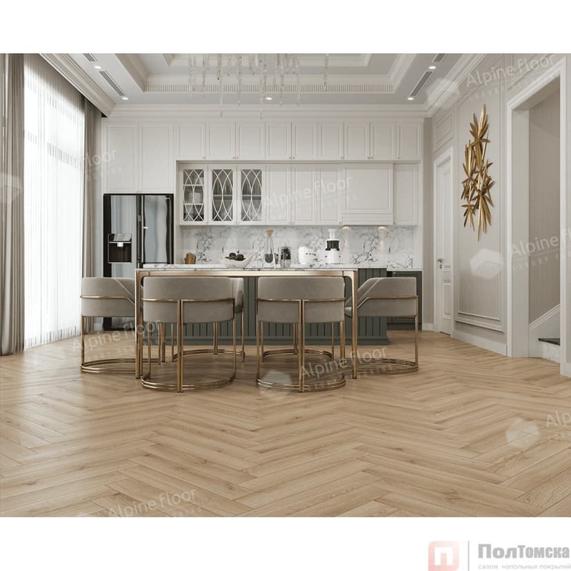 Ламинат Alpine Floor Original Herringbone 12 Pro Артуа LF106-12