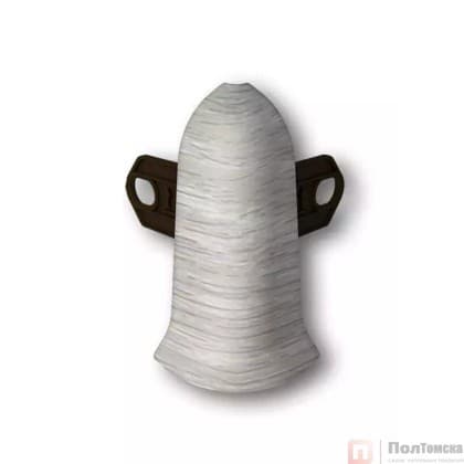 Наружный угол (2 шт/уп), Ясень серый "Классик 70 мм"