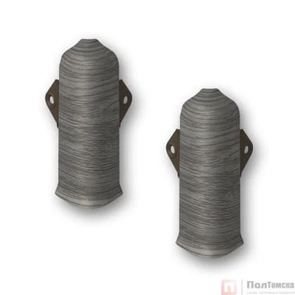 278 Угол наружный Лексида 80мм с крепежом Сосна серая (2шт/блистер)