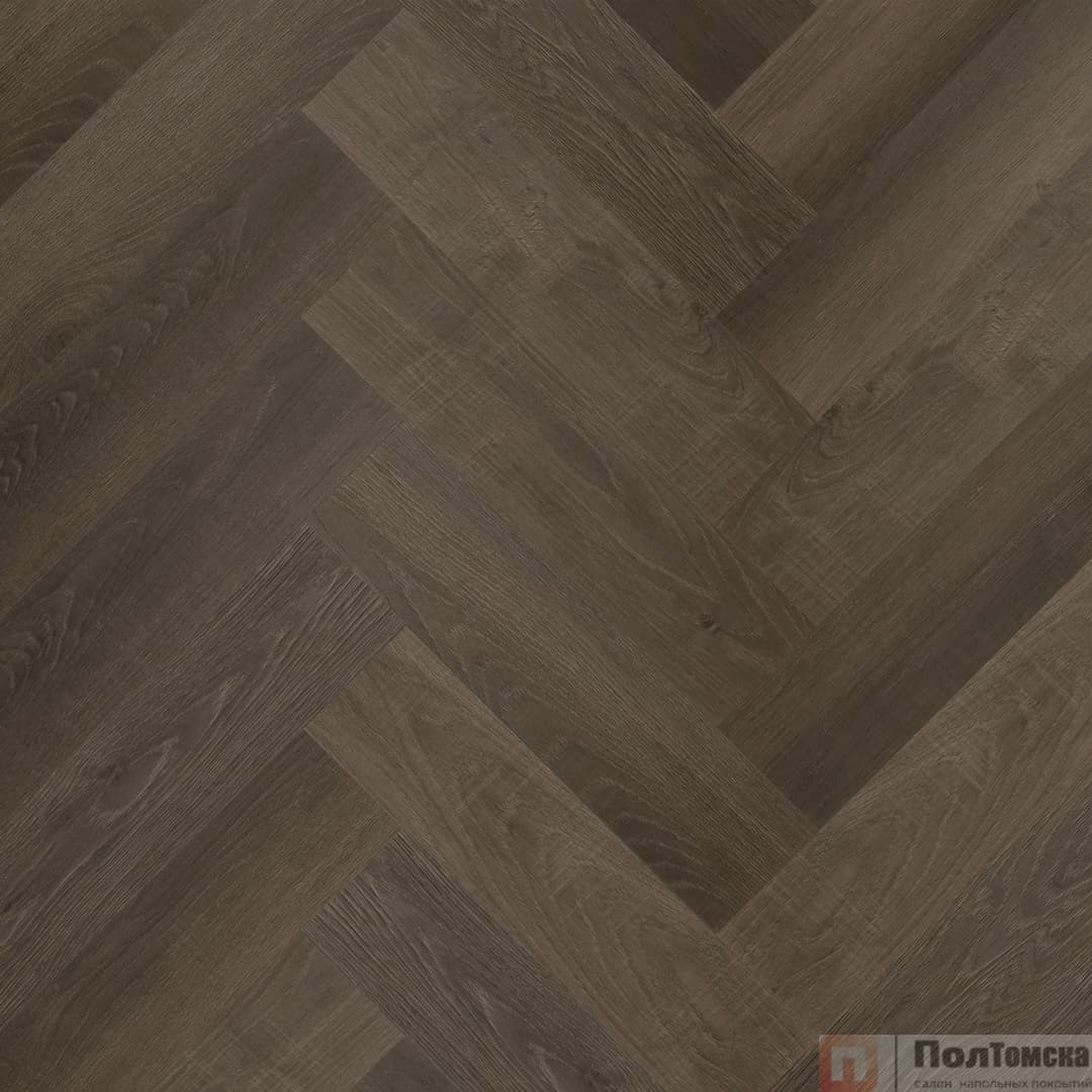 Кварцевый ламинат Fargo Herringbone 44-62W921 Дуб Кальвадос