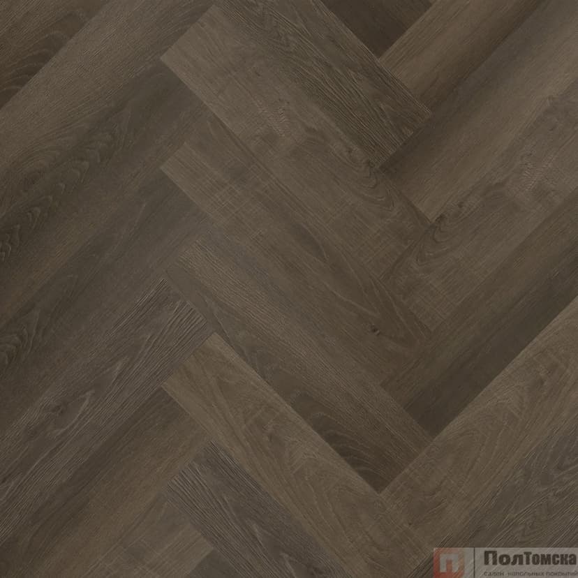 Кварцевый ламинат Fargo Herringbone 44-62W921 Дуб Кальвадос