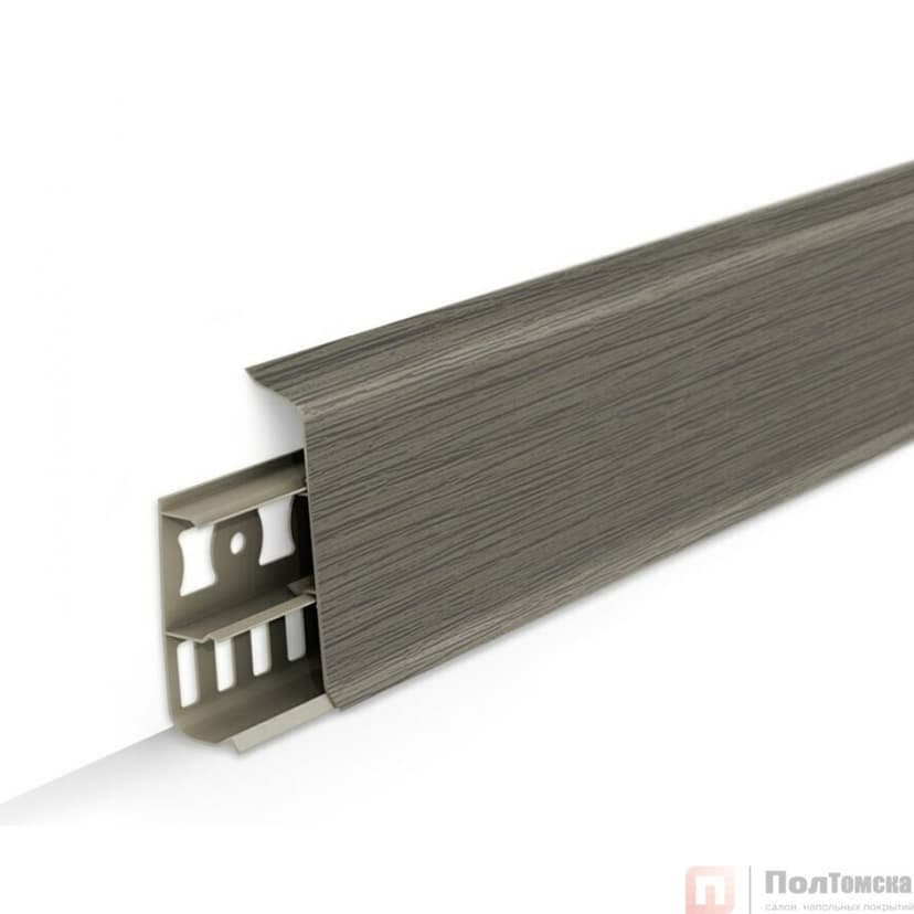 Плинтус напольный с кабель-каналами 70мм 2,2м "Деконика", 275 Сосна оливье