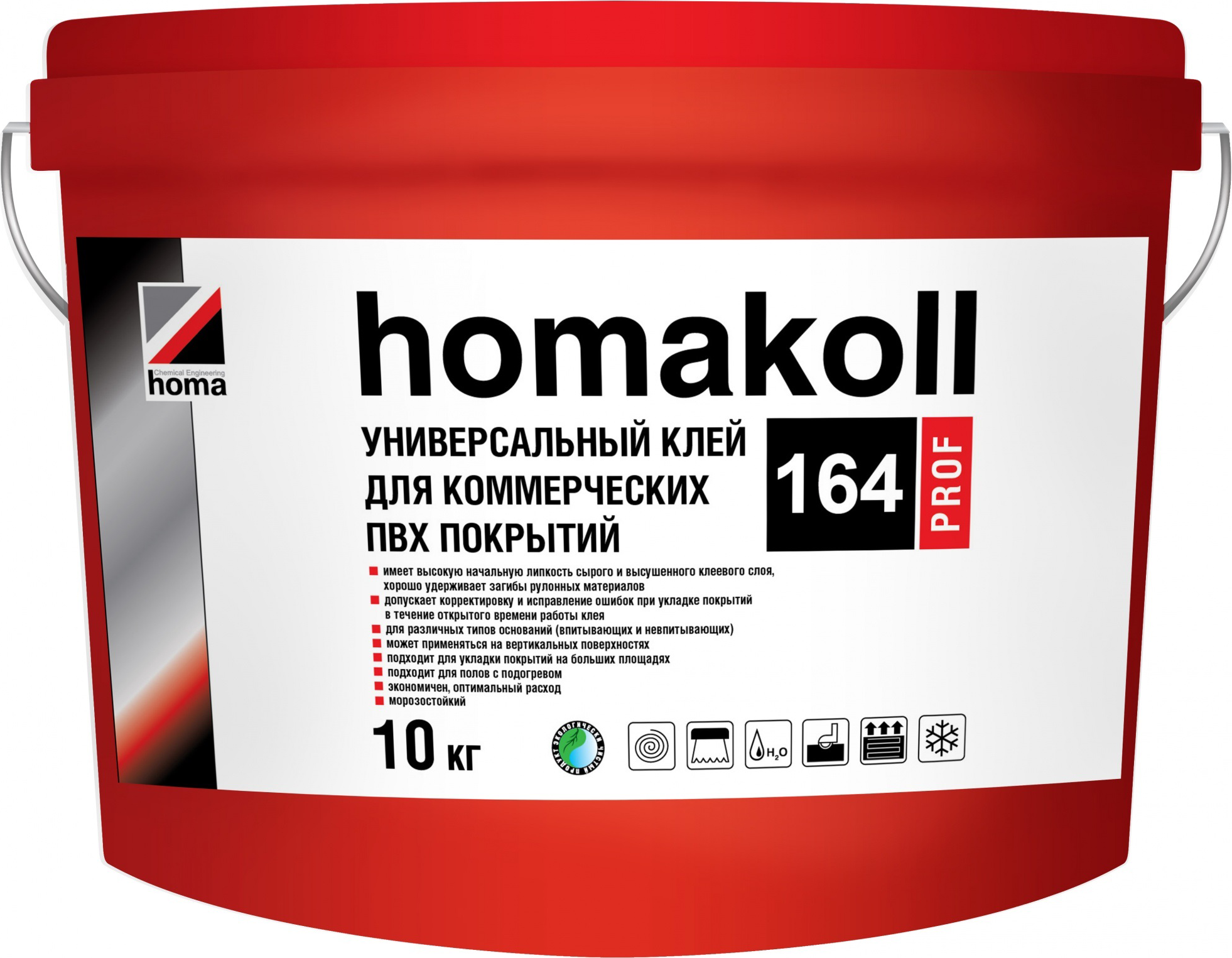 HOMAKOLL 164 Prof (для линолеума, ПВХ плитки) 5 кг
