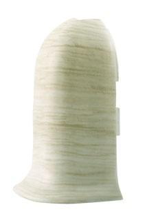 Уголок наружный к плинтусу Salag NGF56 28 клен патино