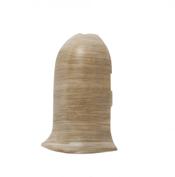 Уголок наружный к плинтусу Salag NGF56 98 дуб бургундский