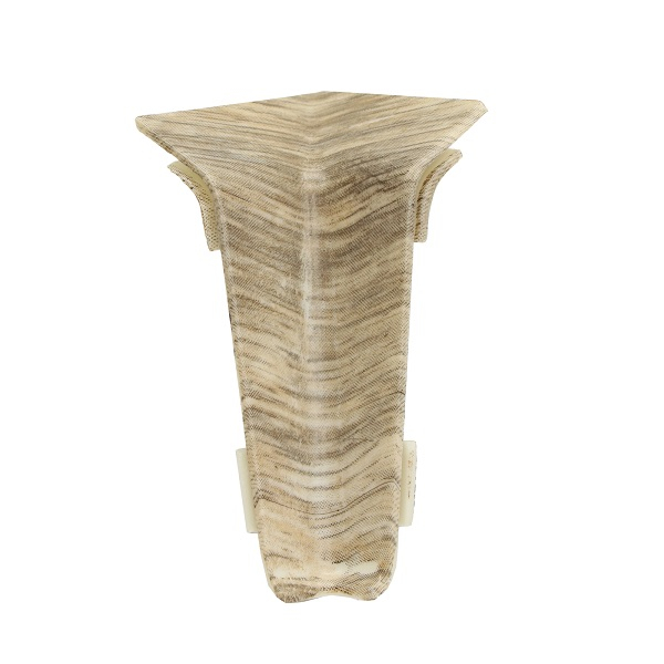 QUADRO 518 Угол внутренний 55мм дуб Нуар (2 шт)