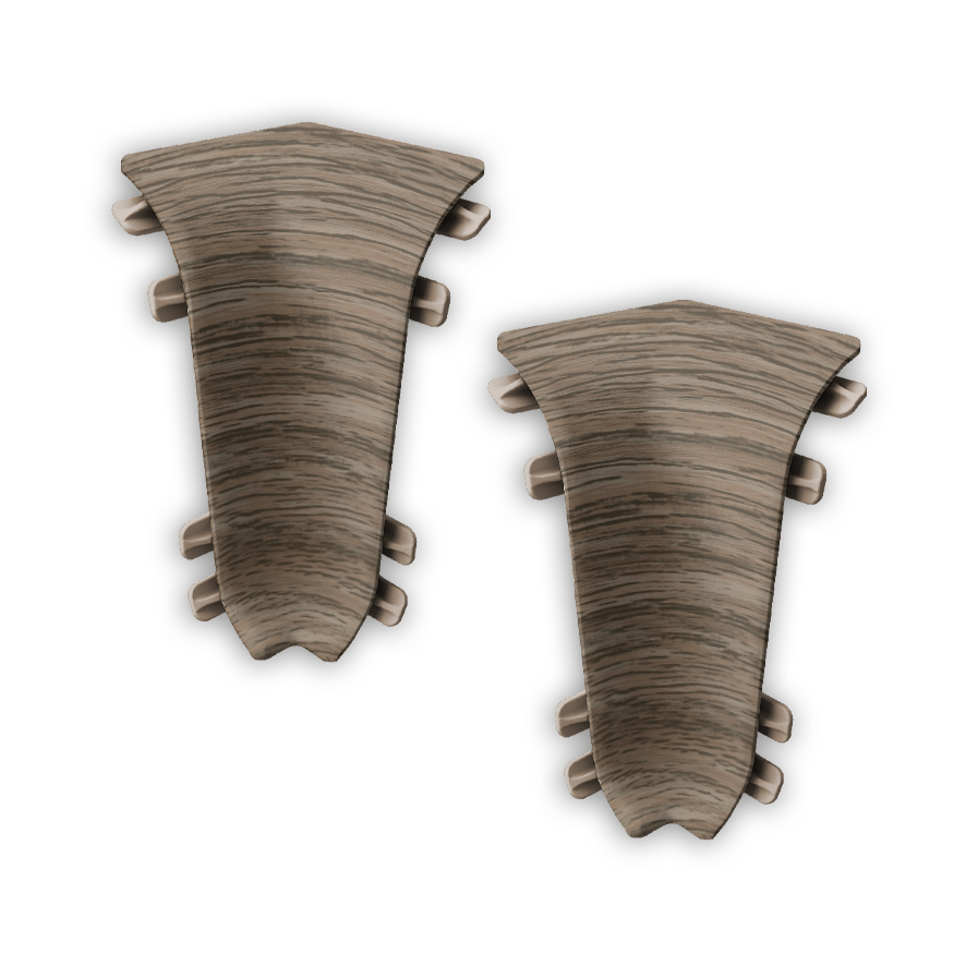 205 Угол внутренний Лексида 55мм Дуб капучино (шт)