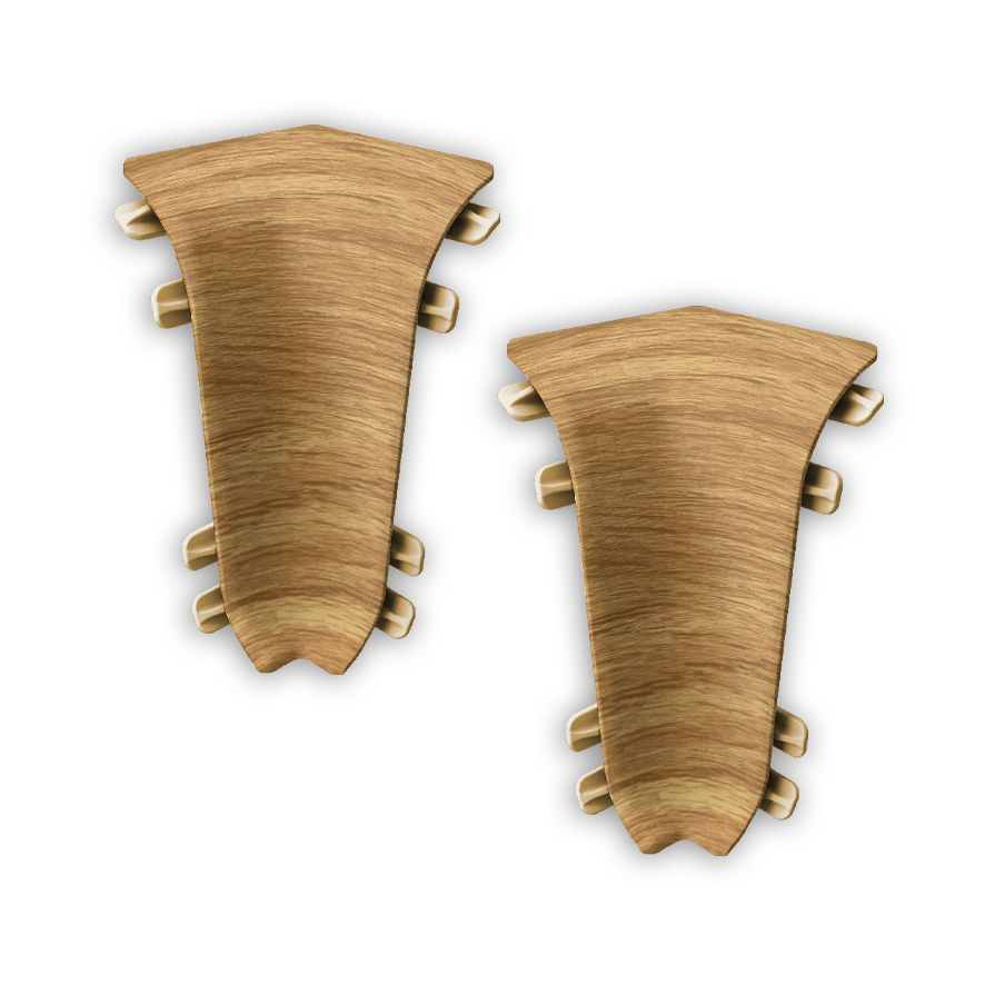 404 Угол внутренний Лексида 55мм Дуб золотистый (шт)