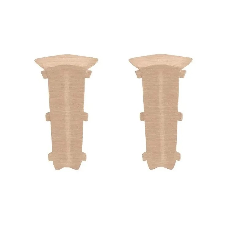 Угол внутренний для плинтуса 85мм "Деконика" (2шт. во флоупак), 213 Дуб северный