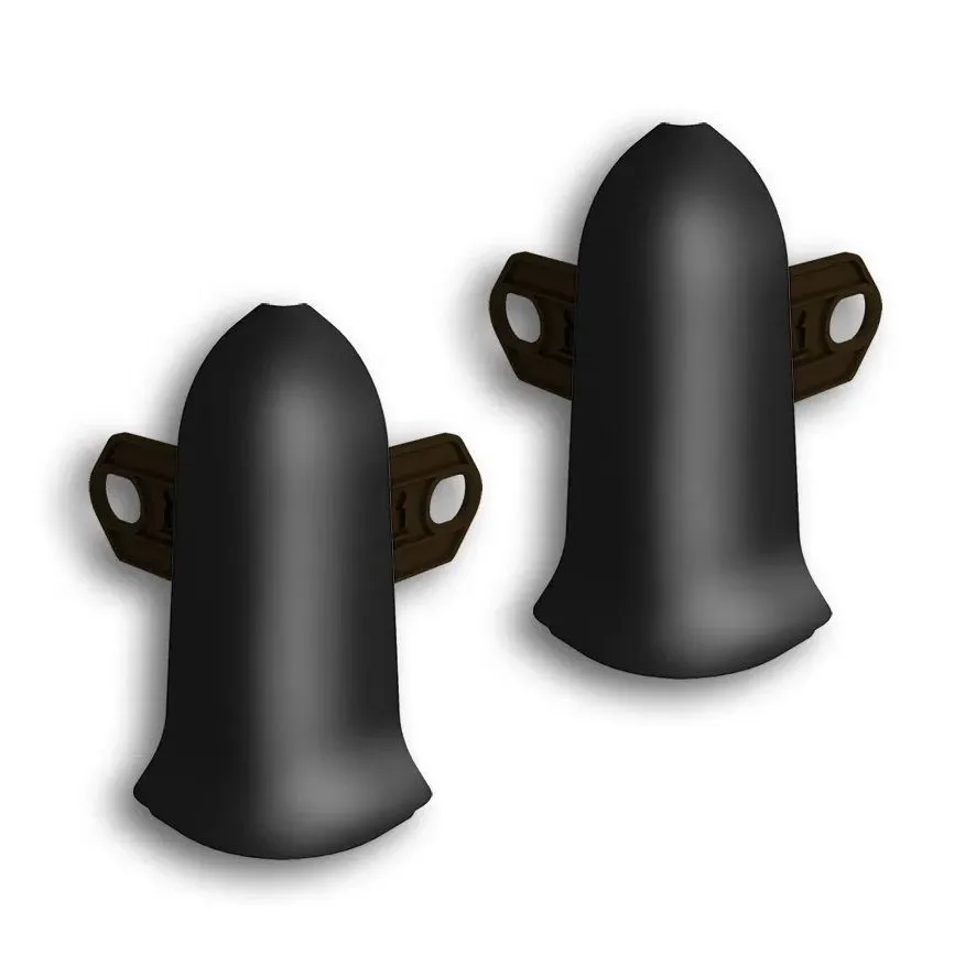 Наружный угол (2 шт/уп), Черный "Классик 55мм"