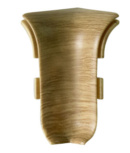 Уголок внутренний к плинтусу Salag NGF56 51 дуб галийский