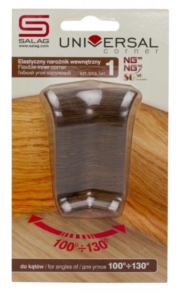 Угол универсальный внутренний Salag 16 дуб болотный