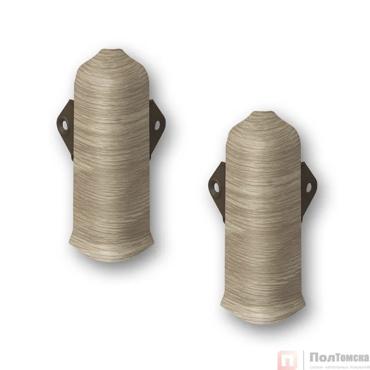 277 Угол наружный Лексида 80мм с крепежом Сосна пиренейская (2шт/блистер)