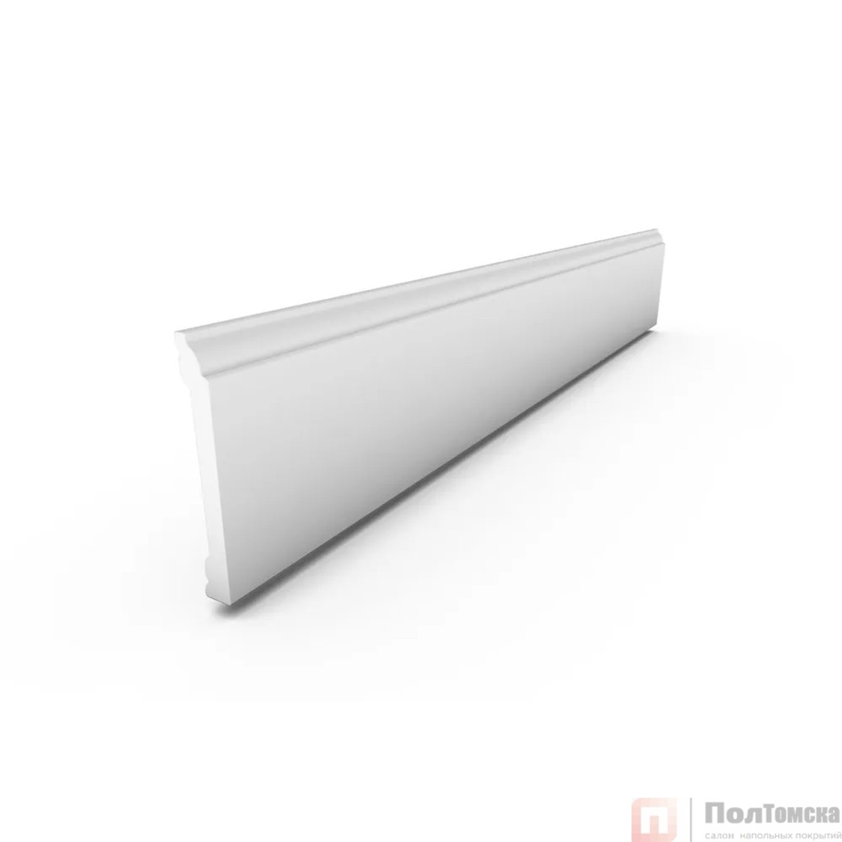 Плинтус дюрополимерный под покраску Damar Poland DP 11 (2000х80х11)