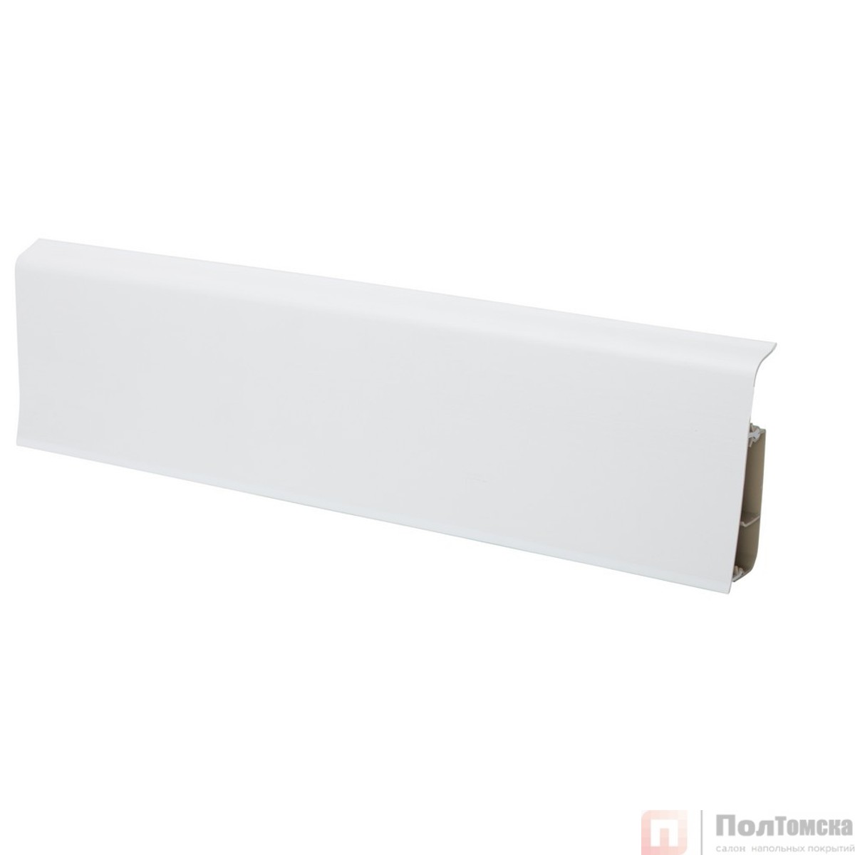Плинтус пвх Salag Lima 72 белый 2500 мм