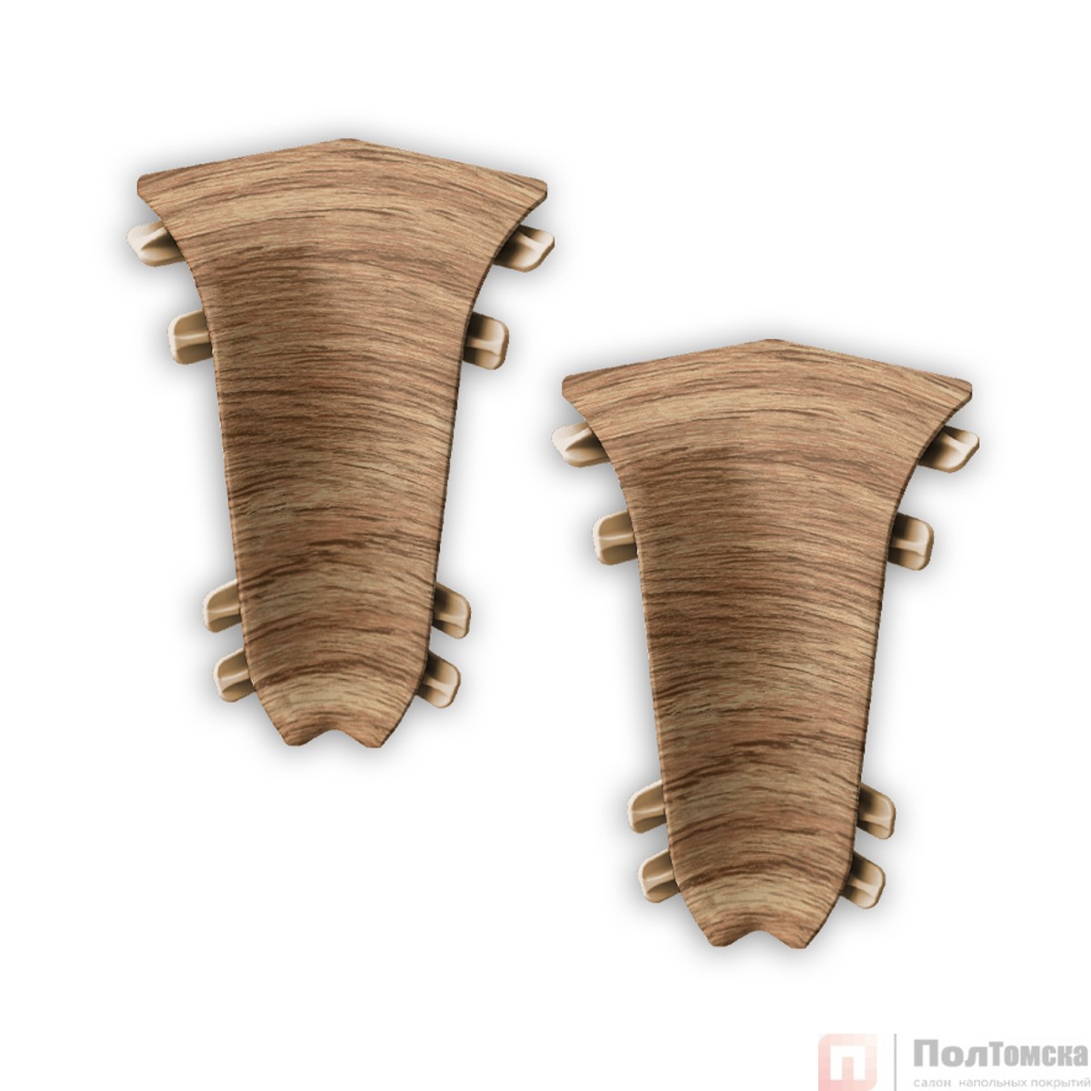 201 Угол внутренний Лексида 55мм Дуб (шт)