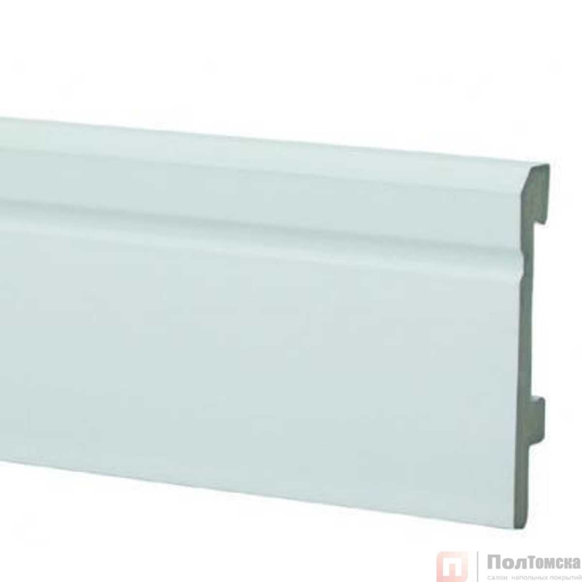 Плинтус для покраску PVC SIERRA 80мм