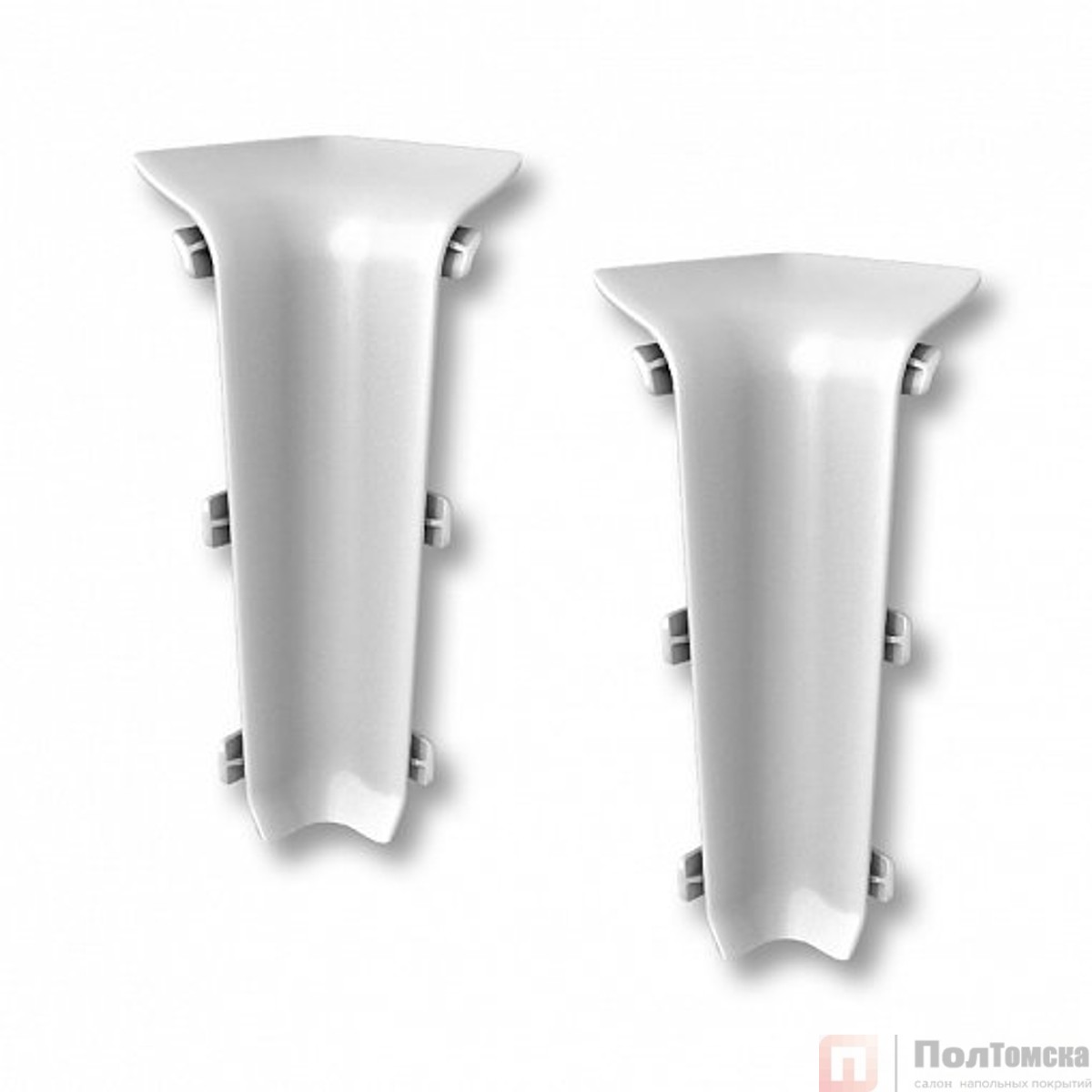 001 Угол внутренний Лексида 80мм Белый (2шт/блистер)