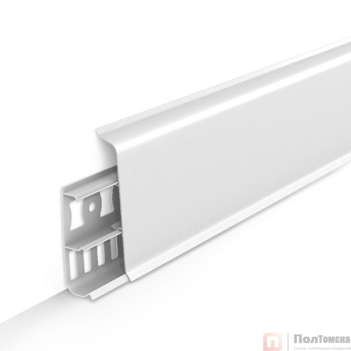 001 Плинтус Лексида 80х2200мм Белый