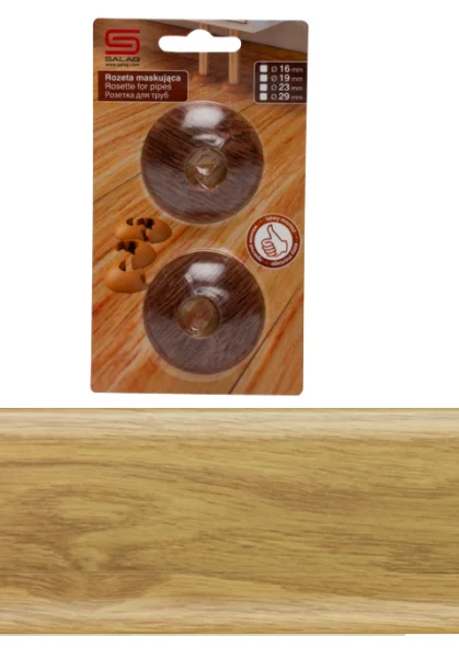 Розетки для труб Salag  51 дуб галийский 23 мм   (2шт/упак)