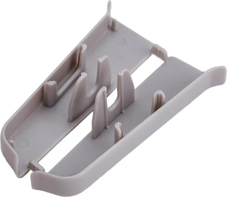 Торцевые (пара) для плинтуса 85мм "Деконика" (1 пара во флоупак), 036 Платиново-серый