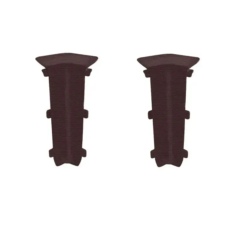 Угол внутренний для плинтуса 85мм "Деконика" (2шт. во флоупак), 351 Каштан Угол внутренний для плинтуса 85мм "Деконика" (2шт. во флоупак), 351 Каштан