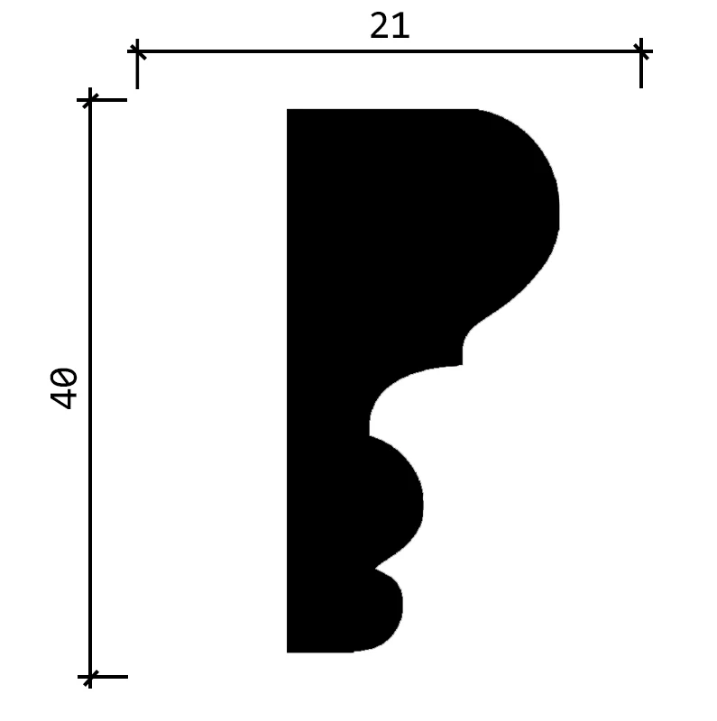 Молдинг DD608