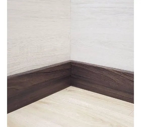 Плинтус Деревянный 80*16*2400 мм Белый снег, шт Плинтус Деревянный 80*16*2400 мм Белый снег, шт