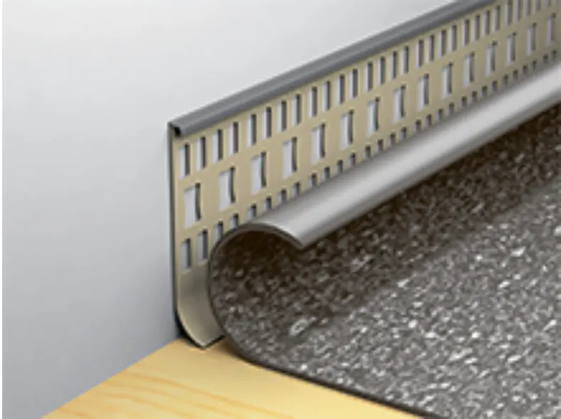 Плинтус для линолеума 2,2м "Идеал", 006 Темно-серый