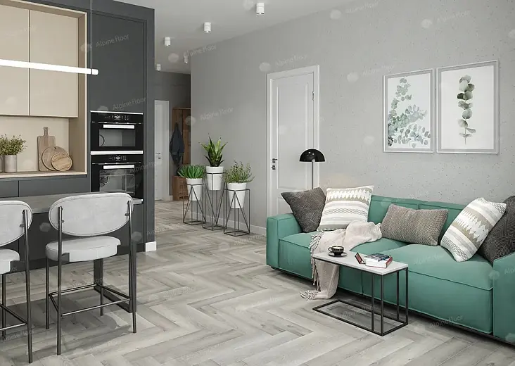 Кварц-виниловая плитка Alpine Floor Parquet LVT Дуб Лейтена ECO 16-18 Кварц-виниловая плитка Alpine Floor Parquet LVT Дуб Лейтена ECO 16-18