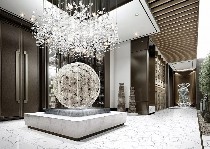 SPC ламинат Royce Qvadro Мрамор Блисс QV-608