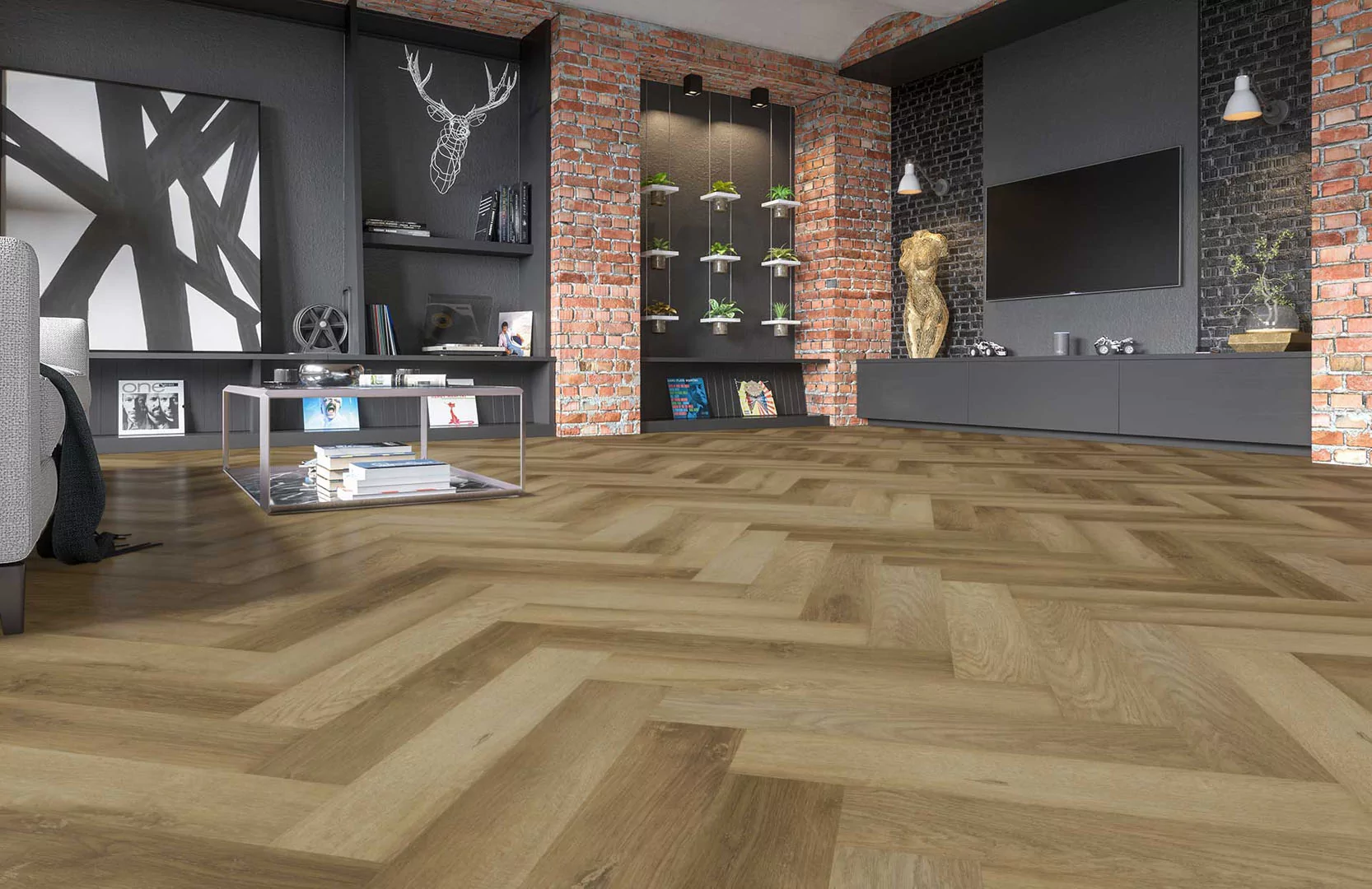 SPC Refloor Fargo Parquet Дуб Афины 33-2187-09  (615*123*4мм, 0,5 мм) SPC Refloor Fargo Parquet Дуб Афины 33-2187-09  (615*123*4мм, 0,5 мм)