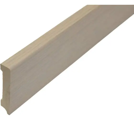 Плинтус Деревянный 80*16*2400 мм Дуб Беленый, шт Плинтус Деревянный 80*16*2400 мм Дуб Беленый, шт