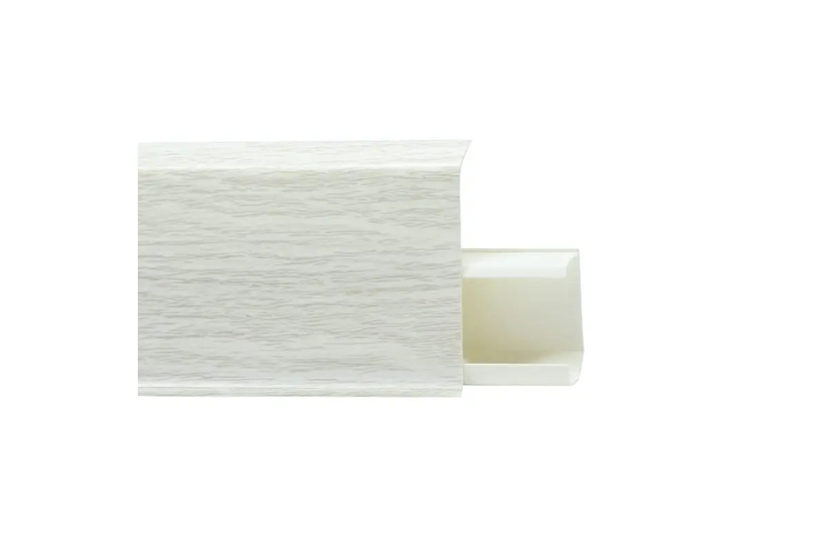 TERA №716 Плинтус со съемной панелью Сандал 72 мм, 2,2 м. TERA №716 Плинтус со съемной панелью Сандал 72 мм, 2,2 м.