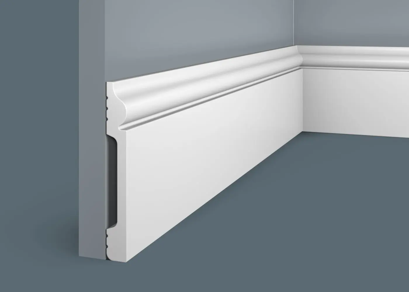 Плинтус PX004, 119х15, 2000мм, Экополимер/16