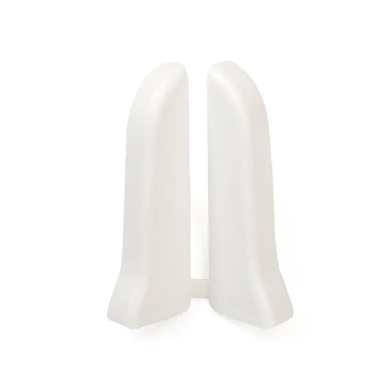 001 Заглушки (левая/правая) Лексида 55мм Белый (шт)