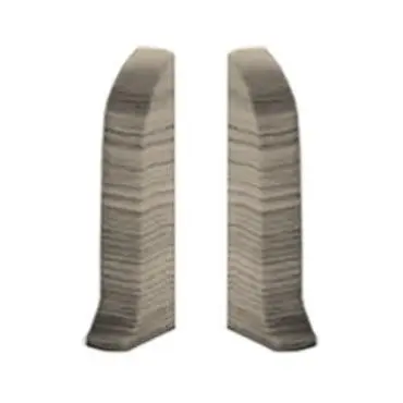 Заглушка к плинтусу Salag  (левая+правая) NGF56 D3 Дуб Античный (2шт/упак)