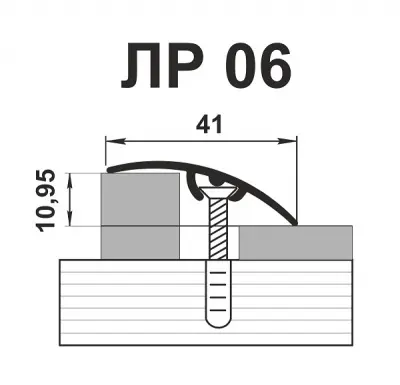 Порог разноуровневый ЛР 06.1800.4047 Порог разноуровневый ЛР 06.1800.4047