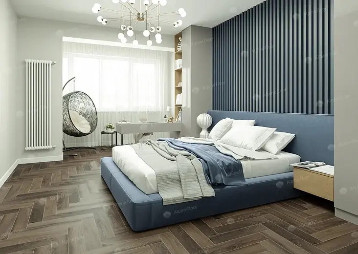 Кварц-виниловая плитка Alpine Floor Parquet LVT Фафнир ECO 16-16 Кварц-виниловая плитка Alpine Floor Parquet LVT Фафнир ECO 16-16